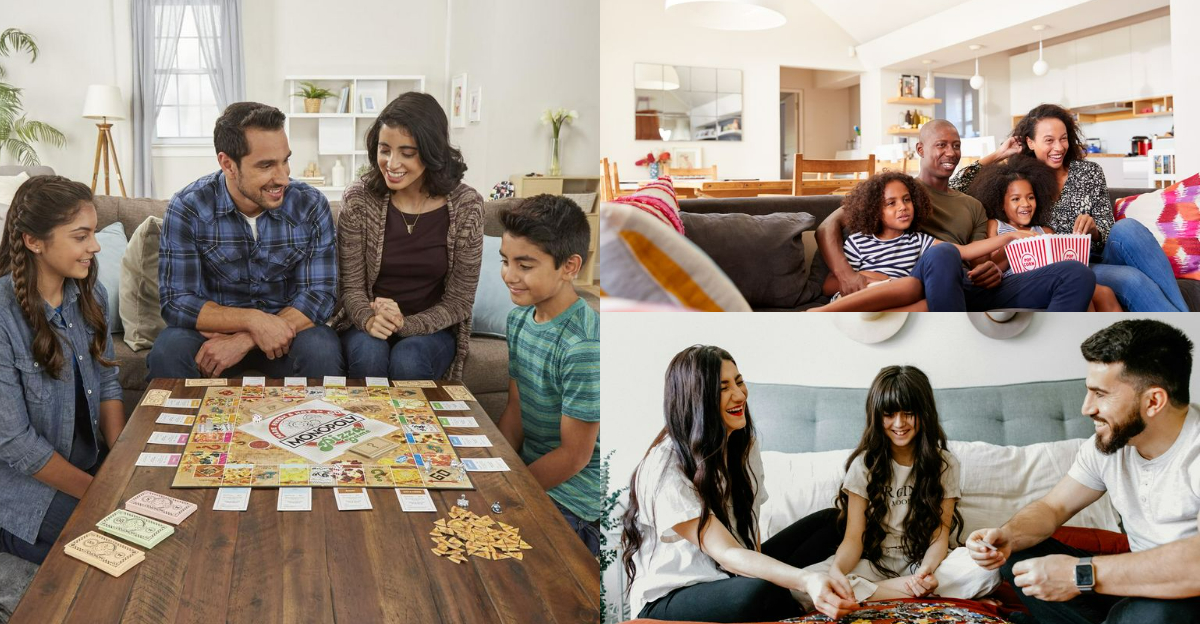 Nostalgic Ways Families Spent Their Evenings Together