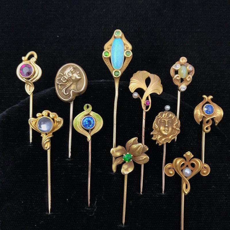 Art Nouveau Pins