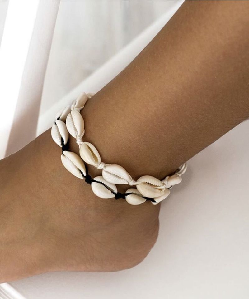 Hippie Shell Ankle Bracelets