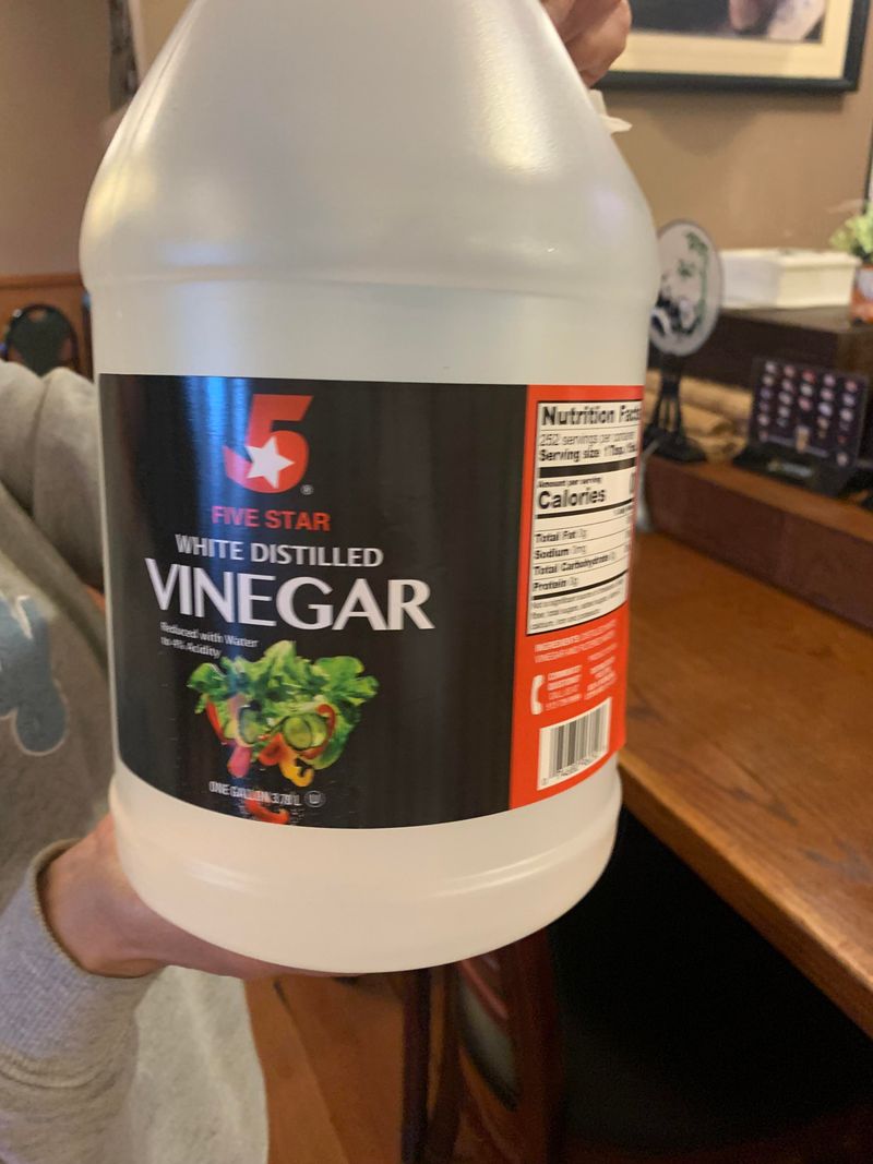 Vinegar for Sparkling Windows